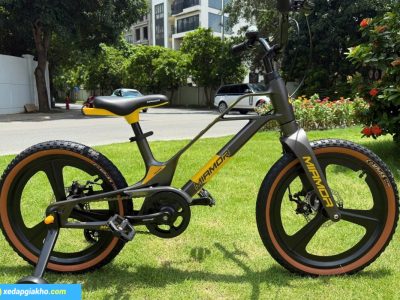 Xe Đạp Trẻ Em Bé Trai RoyalBaby Miamor Mars 18 Inch (Vành Đúc) 12 Xe Đạp Trẻ Em RoyalBaby Miamor Mars 18 Inch Màu Xám Vàng