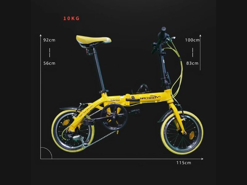 Xe Đạp Gấp Siêu Nhỏ Có Gì Đặc Biệt? 8 Xe có trọng lượng nhẹ và khả năng chịu lực tốt