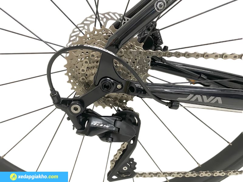 Xe Đạp Đua Java Siluro 6 Top - Phiên Bản Cao Cấp 7 Xe đạp Java Siluro 6 Top sử dụng groupset Shimano 105 R7100 24 tốc độ