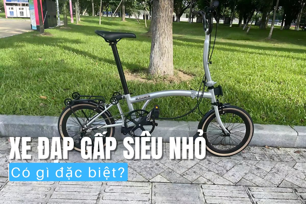Xe đạp gấp siêu nhỏ có gì đặc biệt