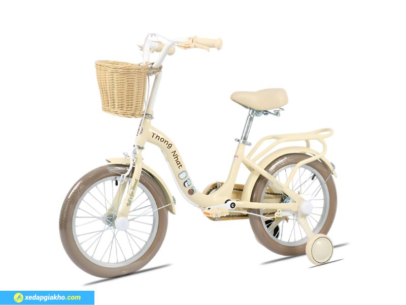 Xe Đạp Trẻ Em Bé Gái Thống Nhất We Bare Bears 16 Inch 11 Xe sử dụng bộ truyền động 1 tốc độ, thao tác đơn giản