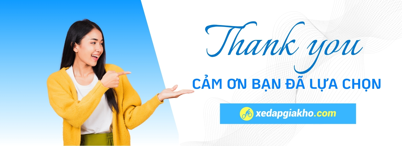 Xe Đạp Giá Kho - #1 Hệ Thống Cửa Hàng Xe Đạp 162 banner cảm ơn bạn