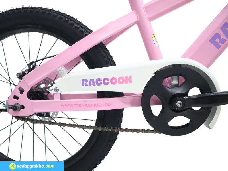 Xe Đạp Địa Hình Trẻ Em Raccoon Dason 20 Inch 15 Bộ truyền động đơn giản vẫn cho khả năng di chuyển ổn định