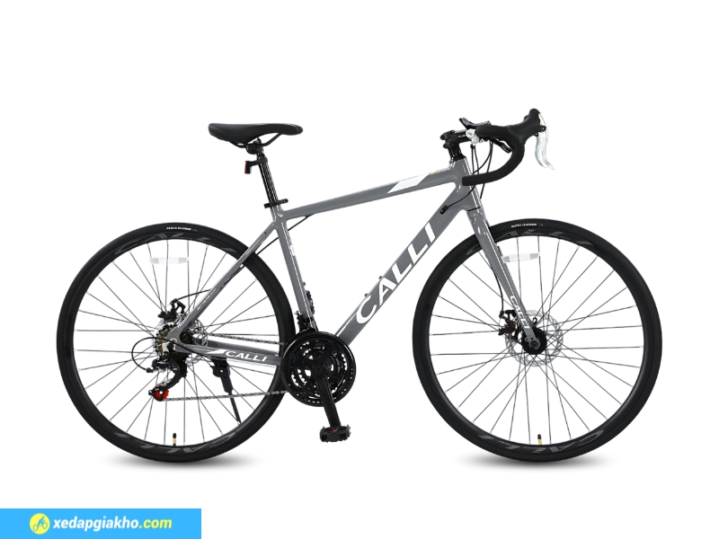 Xe Đạp Đua Calli R2.0 Pro - Khung nhôm, Shimano 11 Khung sườn Calli R2.0 Pro làm từ hợp kim nhôm siêu nhẹ mang đến lực đạp nhẹ