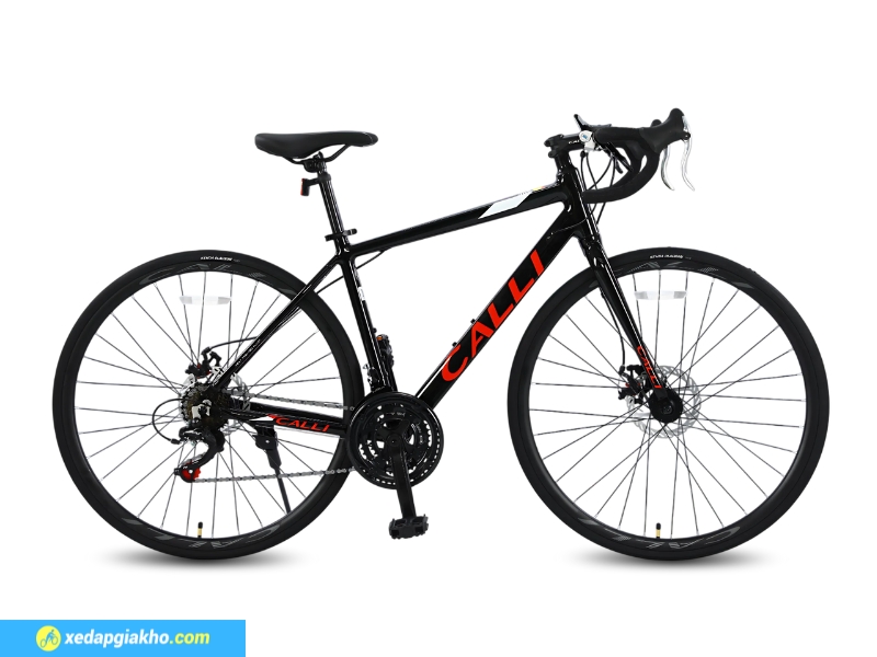 Xe Đạp Đua Calli R2.0 Pro - Khung nhôm, Shimano 19 Thương hiệu Calli nổi tiếng về chất lượng và giá thành hợp với mọi gia đình