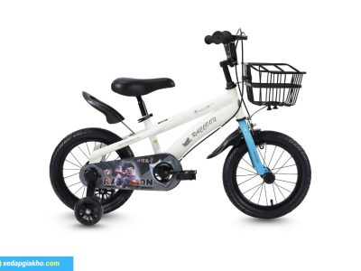 _Xe Đạp Trẻ Em Raccoon Jason 16 Inch Màu Trắng