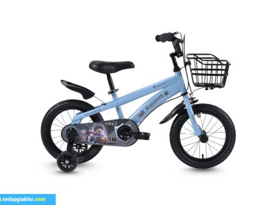 _Xe Đạp Trẻ Em Raccoon Jason 16 Inch Màu Xanh Dương
