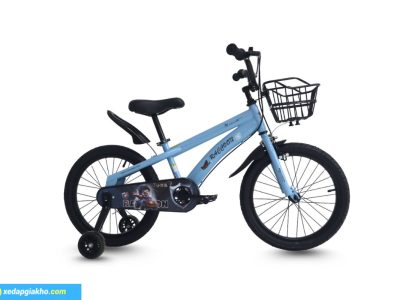 Xe Đạp Trẻ Em Raccoon Jason 18 Inch Màu Xanh Dương