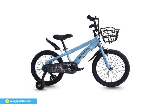 Xe Đạp Trẻ Em Raccoon Jason 18 Inch Màu Xanh Dương