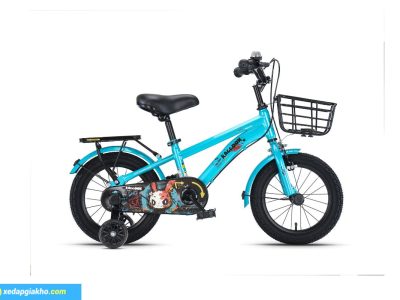 Xe Đạp Trẻ Em Raccoon Mason 14 Inch Màu Xanh Lá