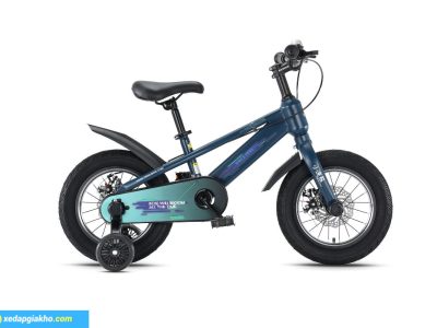 Xe Đạp Trẻ Em Raccoon Tyson 18 Inch Màu Xanh Dương