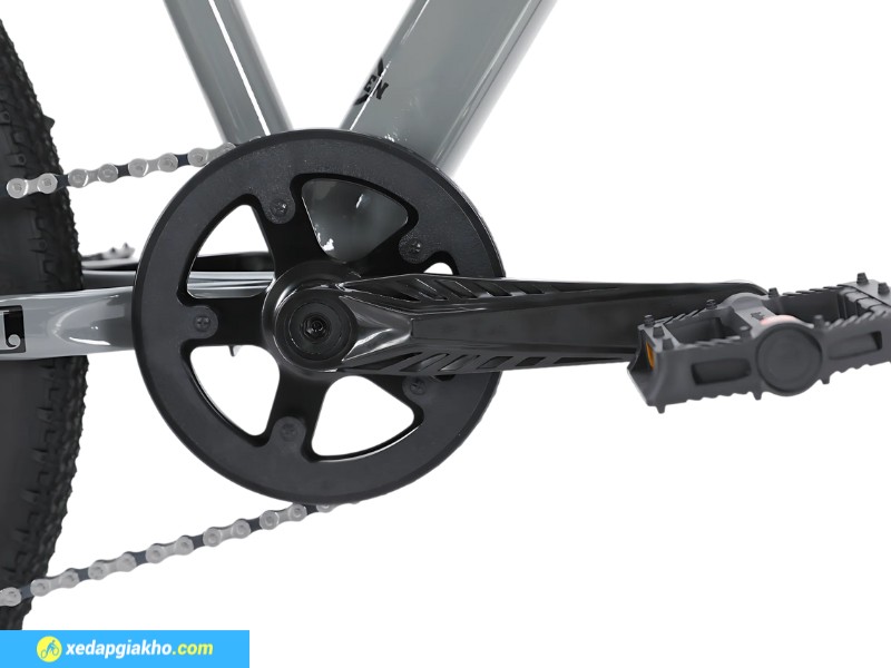 Xe Đạp Địa Hình MTB Calli M340 24 Inch - Shimano, Phanh đĩa cơ 17 Xe đạp Calli M340 24 inch sử dụng cơ chế hoạt động 1 đĩa, 7 líp giúp chuyển số dễ dàng, hạn chế kẹt số