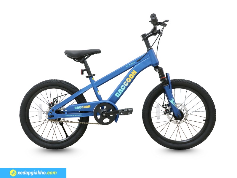 Xe Đạp Địa Hình Trẻ Em Raccoon Dason 22 Inch 18 Xe đạp Raccoon Dason 22 inch thiết kế hợp với vóc dáng trẻ em, không quá nặng