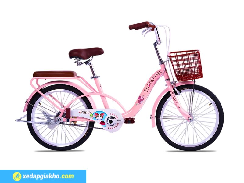 Top 5 Mẫu Xe Đạp Cho Học Sinh Lớp 4 Giá Rẻ 4 Xe đạp phổ thông Puppy 20 Inch
