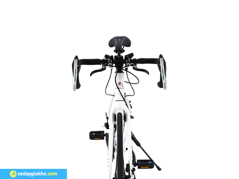 Xe Đạp Đua Calli R2.0 Pro - Khung nhôm, Shimano 12 Xe thiết kế phuộc khí động học, thép cường lực hấp thụ rung chấn hiệu quả