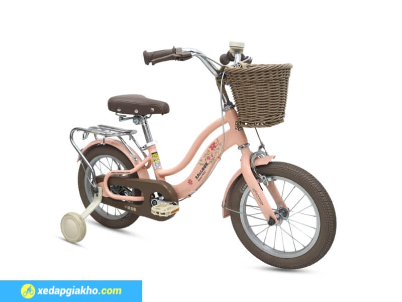 Xe Đạp Trẻ Em Raccoon Nina 14 Inch 8 Màu sắc nhẹ nhàng nữ tính của Raccoon Nina 14 inch