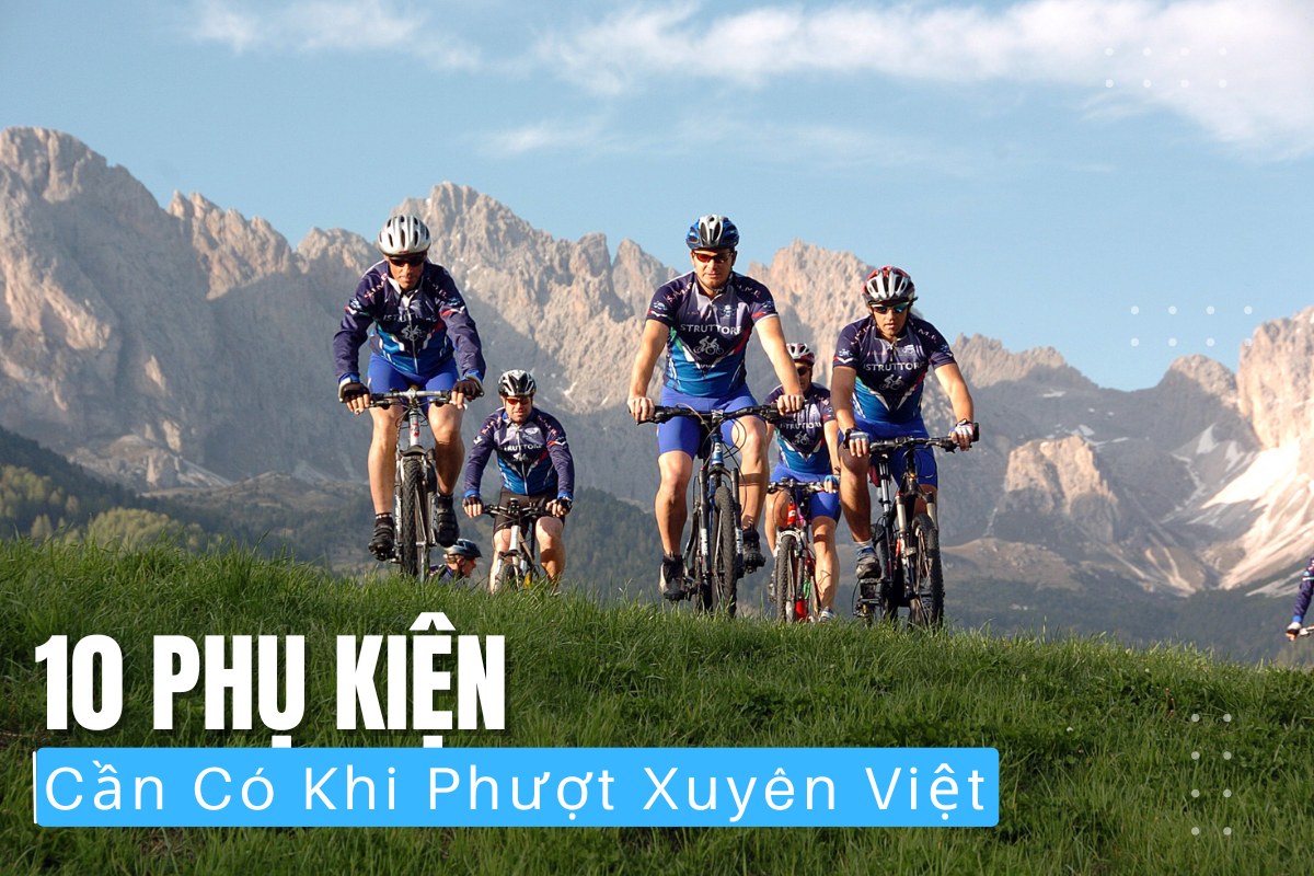 10 Phụ Kiện Xe Đạp Bạn Cần Có Khi Phượt Xuyên Việt