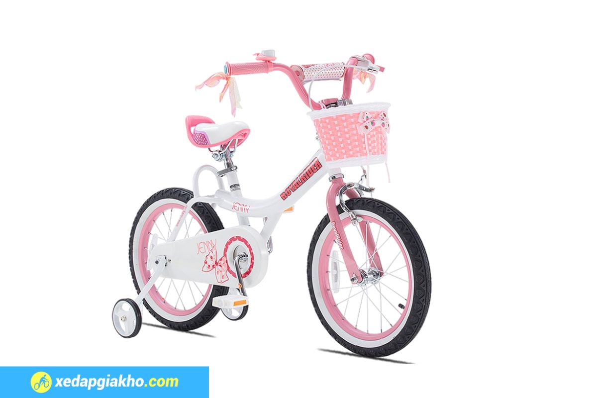 Các mẫu xe đạp của hiệu Royal Baby thiết kế kiểu dáng công chúa cho bé gái