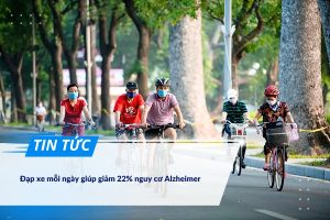 Đạp xe mỗi ngày giúp giảm 22% nguy cơ Alzheimer