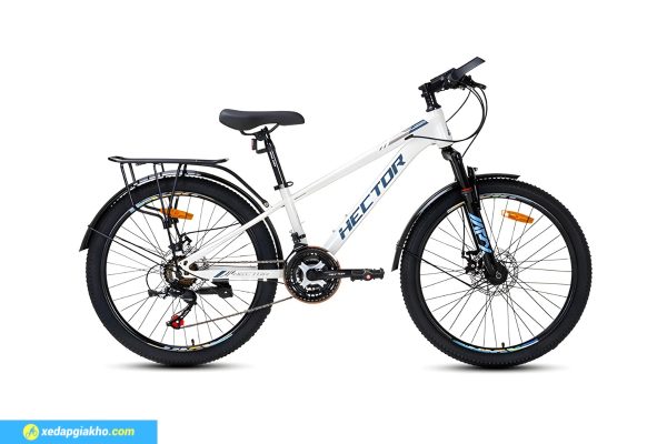 Xe Đạp Địa Hình Hector Apollo 1B 24 inch - Trắng