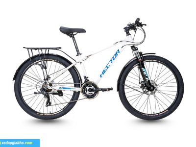 Xe Đạp Địa Hình MTB Hector Lazer 2B 26 Inch Trắng