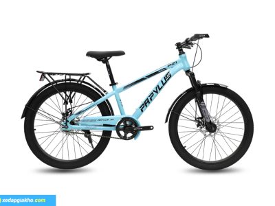 Xe Đạp Địa Hình MTB Papylus PZ1 24 Inch Màu Xanh Cyan