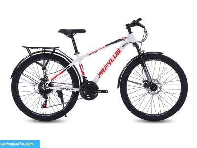 Xe Đạp Địa Hình MTB Papylus PZ4M 26 Inch trắng đỏ