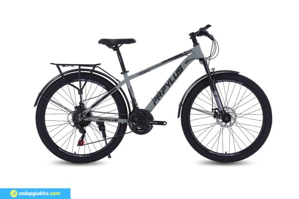 Xe Đạp Địa Hình MTB Papylus PZ4M 26 Inch xám xi măng