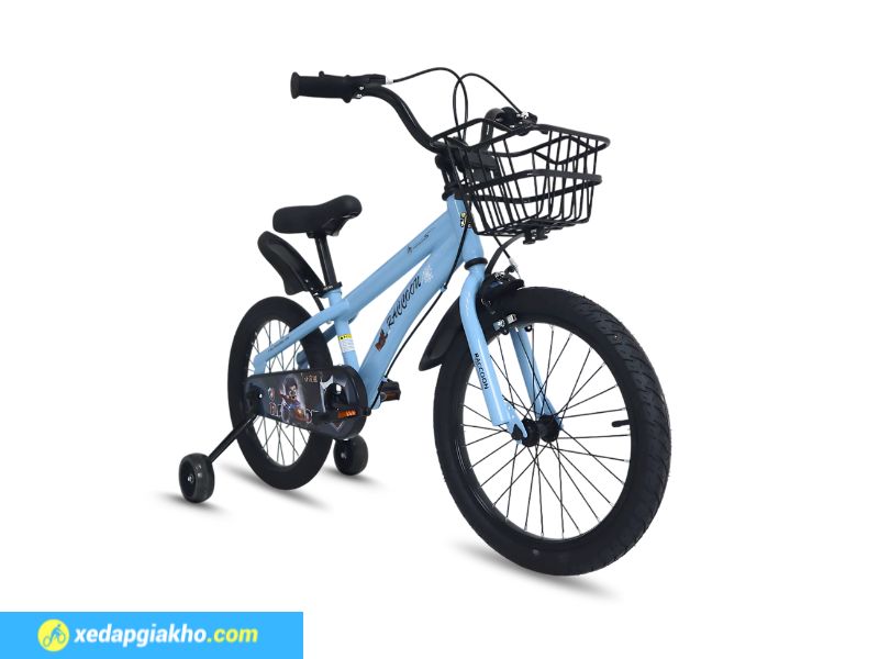 Xe Đạp Raccoon Có Tốt Không? Review Thực Tế 3 Xe đạp Raccoon trang bị đầy đủ các linh kiện giúp bé tự tin đạp xe
