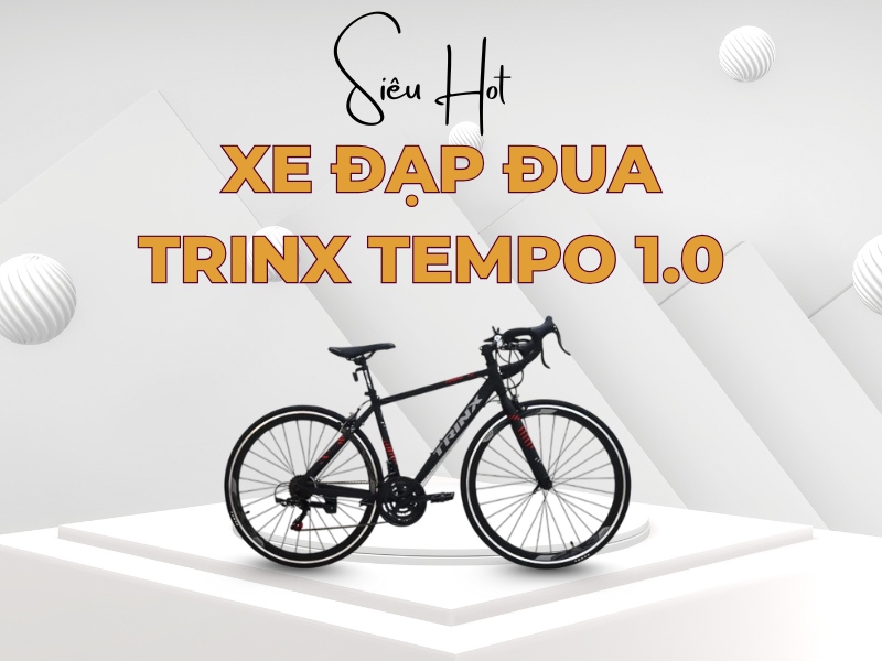 Top 5 Xe Đạp Tay Cong Mà Ai Chạy Trông Cũng "Có Gu" 6 Xe đạp Trinx Tempo 1.0 cá tính, bền bỉ