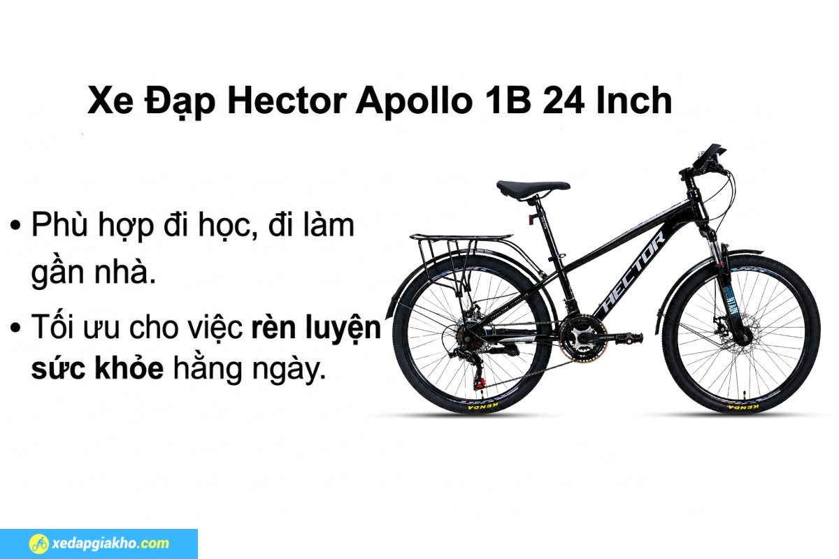 Xe Đạp Địa Hình MTB Hector Apollo 1B 24 Inch 10 Mẫu xe đạp địa hình MTB Hector Apollo 1B