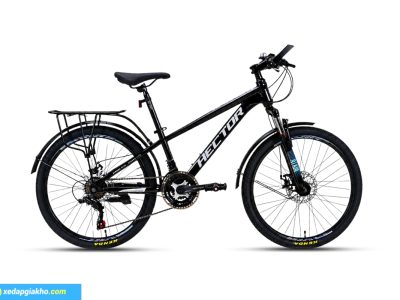 Xe Đạp Địa Hình MTB Hector Apollo 1B 24 Inch 8 Xe đạp địa hình MTB Hector Apollo 1B 24 inch màu đen trắng