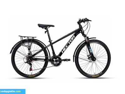 Xe Đạp Địa Hình MTB Hector Apollo 2B 26 Inch 9 Xe đạp địa hình MTB Hector Apollo 2B 26 inch màu đen trắng