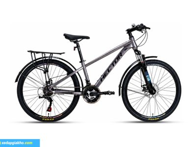 Xe Đạp Địa Hình MTB Hector Apollo 2B 26 Inch 7 Xe đạp địa hình MTB Hector Apollo 2B 26 inch màu xám đen