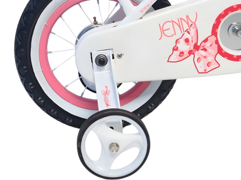 Cách Chọn Bánh Phụ Xe Đạp Trẻ Em, Lắp Và Mua Đúng Loại 2 Bánh phụ xe đạp trẻ em lắp ở vị trí bánh sau xe hổ sợ bé giữ thăng bằng khi chạy