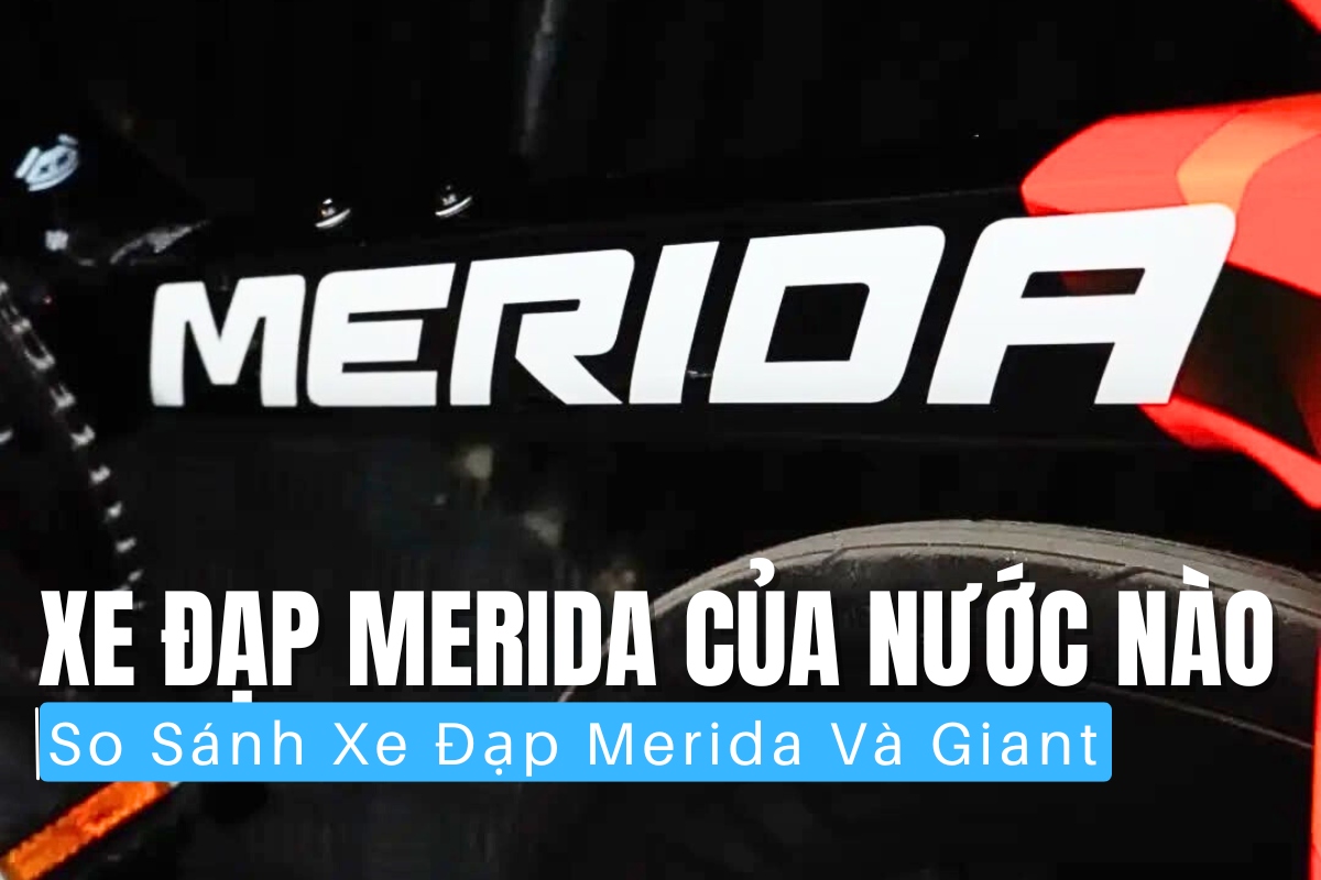 Xe Đạp Merida Của Nước Nào? So Sánh Xe Đạp Merida Và Giant 62 Xe đạp Merida là thương hiệu đến từ Đài Loan, được thành lập vào năm 1972