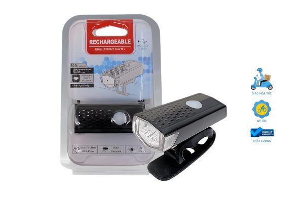 Đèn Trước Xe Đạp Độ Sáng 300 Lumens