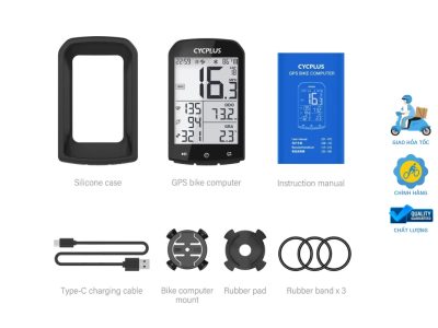 Đồng Hồ Đo Tốc Độ Xe Đạp Không Dây Cyplus M1