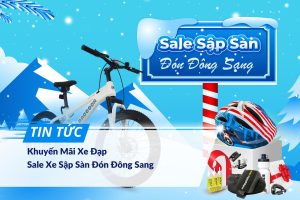 Khuyến Mãi Xe Đạp - Sale Xe Sập Sàn Đón Đông Sang