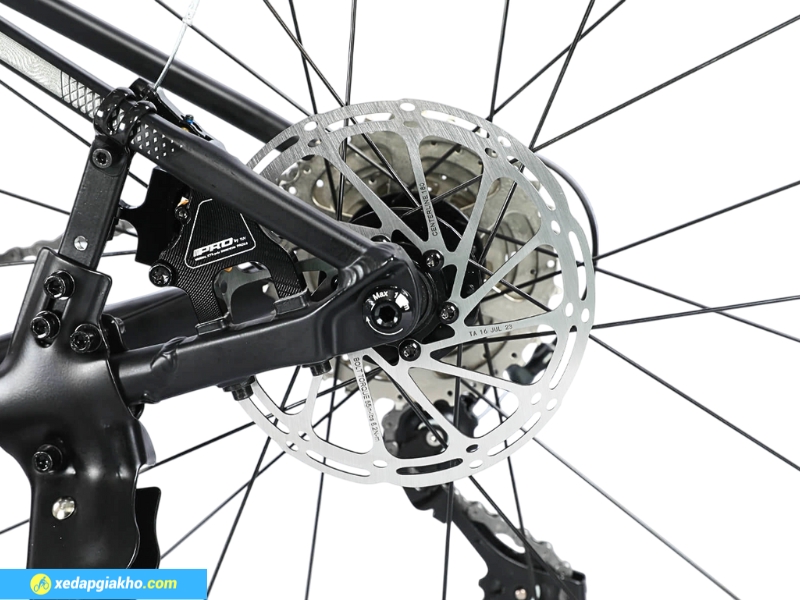Xe Đạp Đua Calli Premium S - Khung Nhôm, Shimano Tiagra 4700 14 Phanh đĩa củ dầu nhạy và bền, lực hãm mạnh và ổn định vượt trội