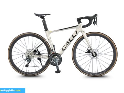 Xe Đạp Đua Calli Premium S - Khung Nhôm, Shimano Tiagra 4700 9 Xe Đạp Đua Calli Premium S Màu Bạc