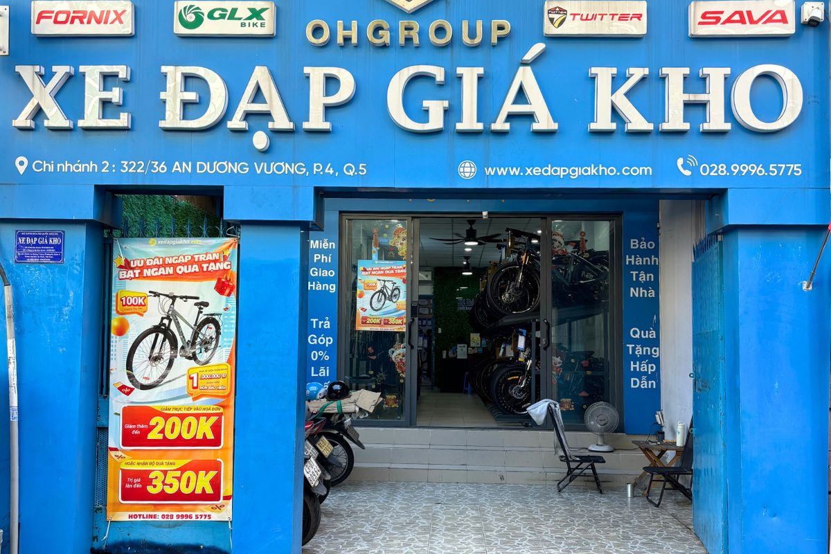 Xe Đạp Giá Kho chuyên cung cấp các mẫu xe đạp chính hãng, bảo hành tận nơi, giao hàng miễn phí