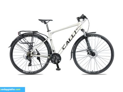 Xe Đạp Hybrid Calli H2000 Màu Xám