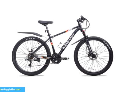 Xe Đạp Thể Thao Thống Nhất SPD V5 - Khung Nhôm, Shimano 8 Xe Đạp Thể Thao Thống Nhất SPD V5 Màu Đen