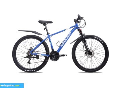 Xe Đạp Thể Thao Thống Nhất SPD V5 - Khung Nhôm, Shimano 6 Xe Đạp Thể Thao Thống Nhất SPD V5 Màu Xanh Dương