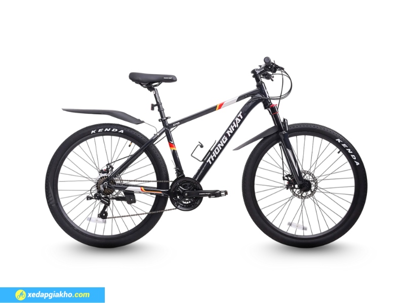 Xe Đạp Thể Thao Thống Nhất SPD V5 - Khung Nhôm, Shimano 12 Xe đạp Thống Nhất SPD V5 màu đen sang trọng, thời thượng