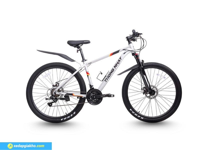 Xe Đạp Thể Thao Thống Nhất SPD V5 - Khung Nhôm, Shimano 11 Xe đạp Thống Nhất SPD V5 màu ghi hiện đại, sang trọng