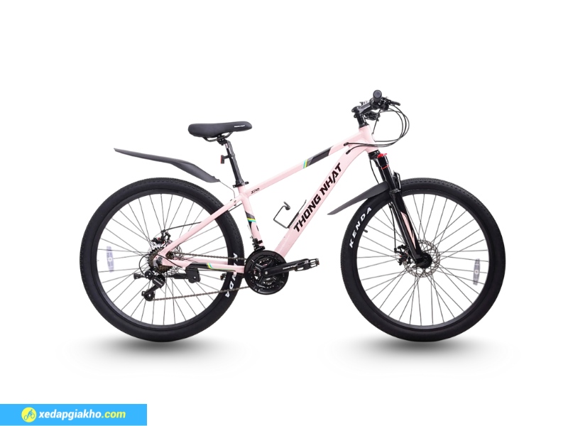 Xe Đạp Thể Thao Thống Nhất SPD V5 - Khung Nhôm, Shimano 10 Xe đạp Thống Nhất SPD V5 màu hồng độc đáo, nổi bật