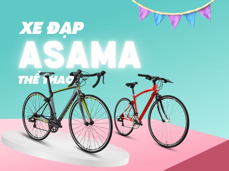Xe Đạp Thể Thao Asama Có Tốt Không? So Sánh Với Giant, Martin Và Trinx 1 Xe đạp thể thao Asama thuộc thương hiệu nổi tiếng Đài Loan