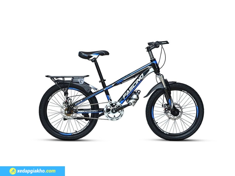 Xe Đạp Totem Của Nước Nào? Bảng Giá Và Những Lưu Ý Khi Mua Cho Bé 12 Xe đạp trẻ em Fascino 01 màu xanh dương đen mạnh mẽ, cá tính